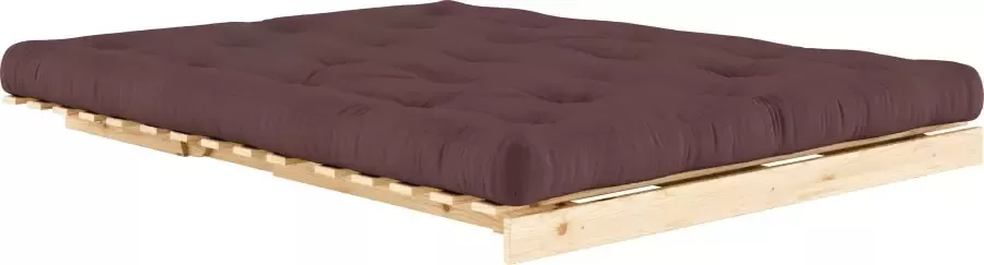 Karup Slaapbank Roots 160 slaapbank logeerbed bank met futonmatras Incl. futonmatras ligoppervlak 160x200 cm FSC gecertificeerd dennenhout (2 stuks) - Foto 8