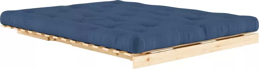 Karup Slaapbank Roots 160 slaapbank logeerbed bank met futonmatras Incl. futonmatras ligoppervlak 160x200 cm FSC gecertificeerd dennenhout (2 stuks) - Foto 8