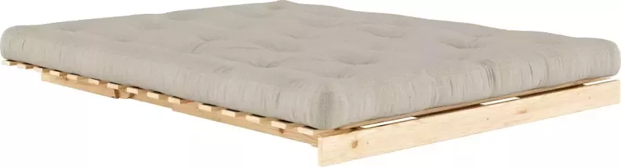 Karup Slaapbank Roots 160 slaapbank logeerbed bank met futonmatras Incl. futonmatras ligoppervlak 160x200 cm FSC gecertificeerd dennenhout (2 stuks) - Foto 8