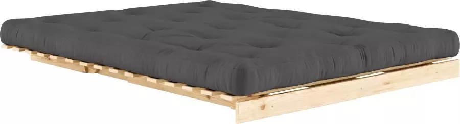 Karup Slaapbank Roots 160 slaapbank logeerbed bank met futonmatras Incl. futonmatras ligoppervlak 160x200 cm FSC gecertificeerd dennenhout (2 stuks) - Foto 8