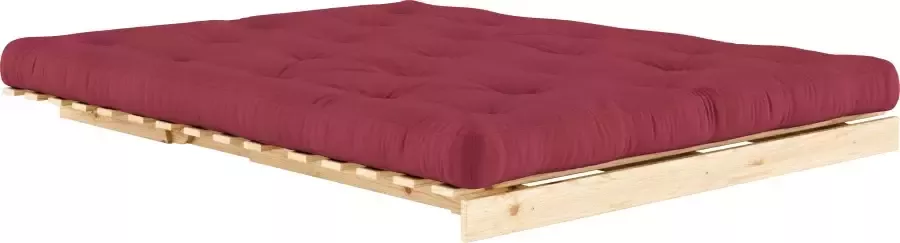 Karup Slaapbank Roots 160 slaapbank logeerbed bank met futonmatras Incl. futonmatras ligoppervlak 160x200 cm FSC gecertificeerd dennenhout (2 stuks) - Foto 8