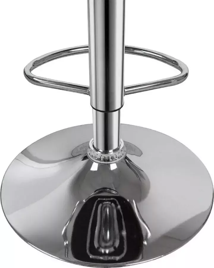 Kayoom Kinderstoel Barkruk Midnight 725 2-delige set in leerlook barkruk onderhoudsvriendelijk in hoogte verstelbaar comfortabel draaibaar (set 2 stuks) - Foto 3