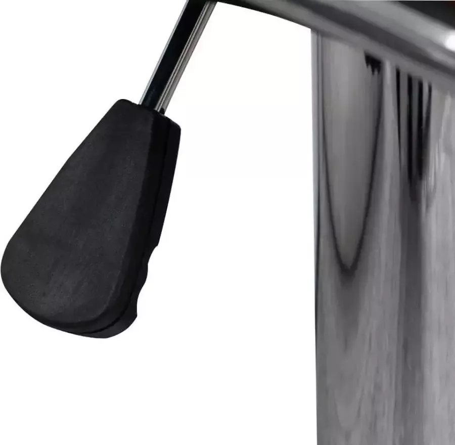 Kayoom Kinderstoel Barkruk Midnight 725 2-delige set in leerlook barkruk onderhoudsvriendelijk in hoogte verstelbaar comfortabel draaibaar (set 2 stuks)