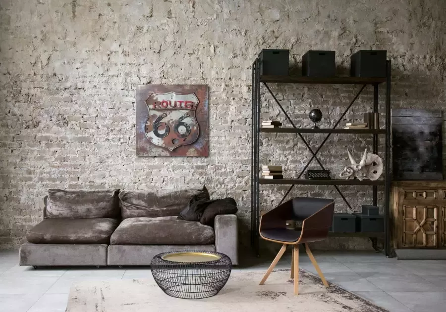 Kayoom Vloerkleed Nostalgia 285 Platweefsel vintage-design woonkamer - Foto 3