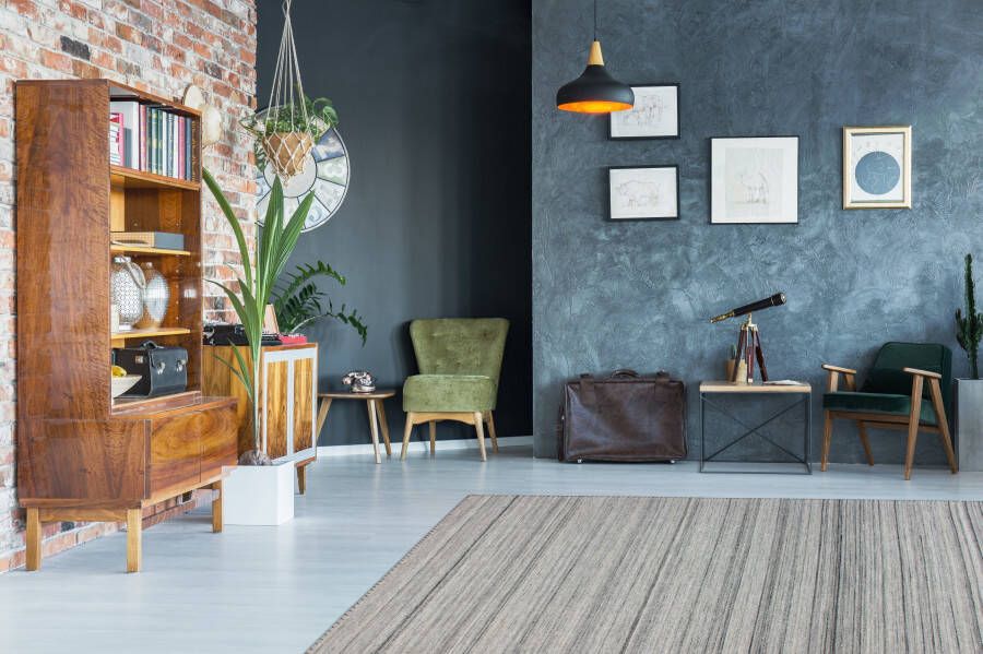 Kayoom Vloerkleed Phoenix 210 Subtiele jacquard-tapijt vlakpolig van onderhoudsvriendelijke materialen - Foto 2