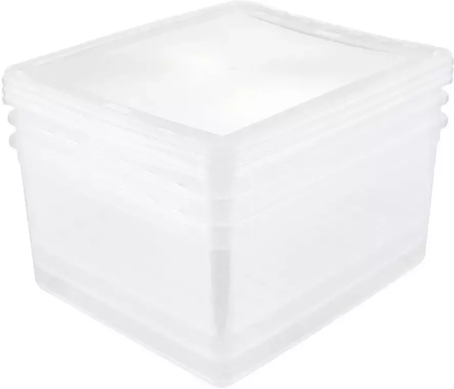 Keeeper Opbergbox Bea 3x 18 l met air control-systeem (set 3 stuks) - Foto 4