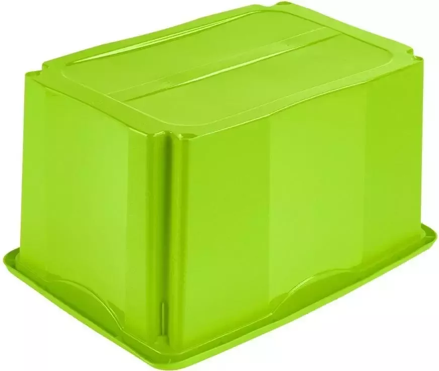 Keeeper Opbergbox Emil 45 l met deksel hoogwaardige kunststof (set 2 stuks) - Foto 4