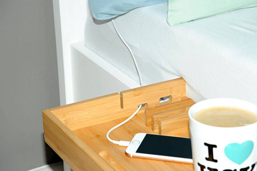 KESPER for kitchen & home Dienblad voor flexibele bevestiging aan de bedrand (1-delig) - Foto 3