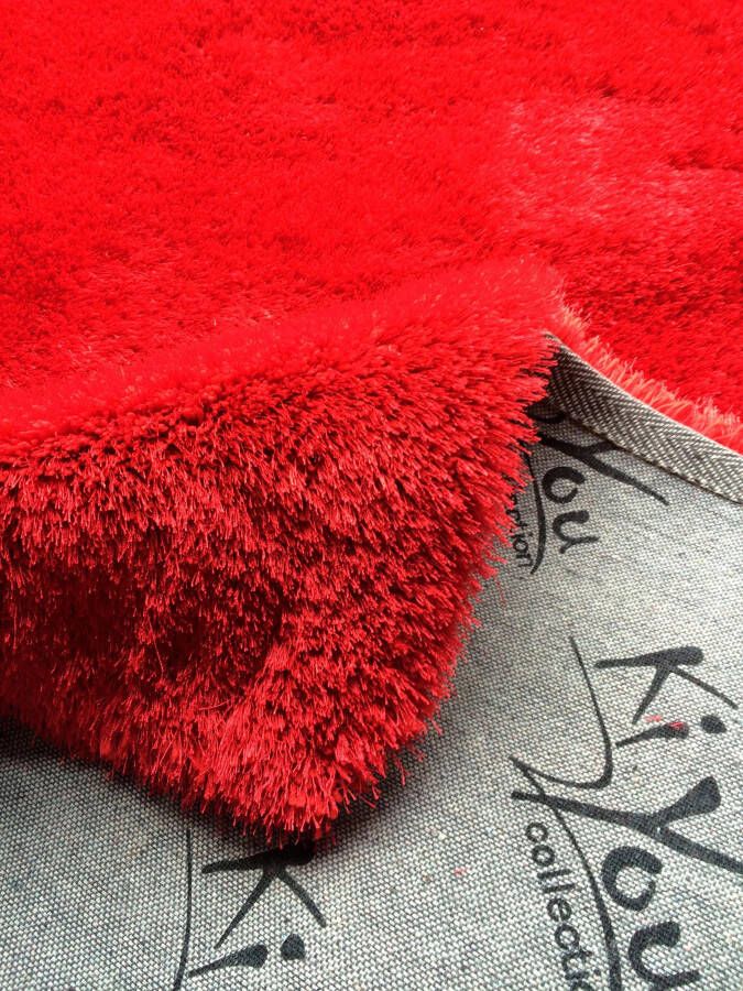 KiYou Shaggy Hoogpolig vloerkleed bijzonder zacht door microvezel woonkamer - Foto 1