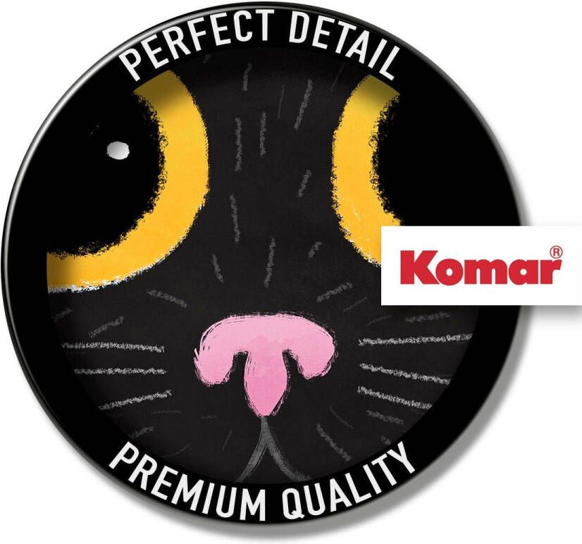 Komar Artprint op linnen BLACK CAT 30x30 cm (breedte x hoogte) artprint op spieraam (1 stuk) - Foto 2