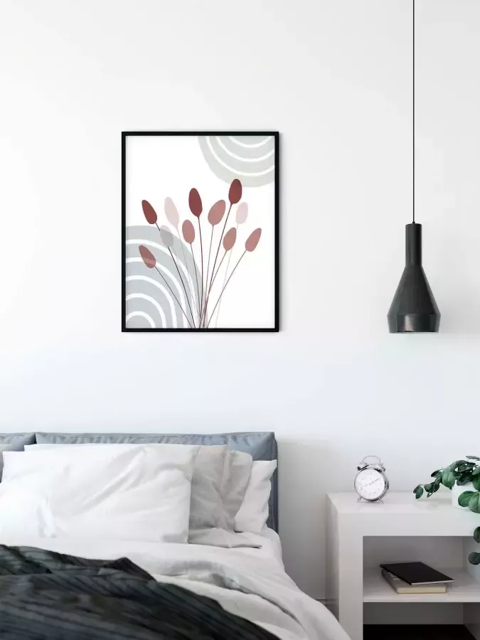 Komar Artprint Bohemian Cattail Kinderkamer slaapkamer woonkamer (1 stuk) - Foto 4