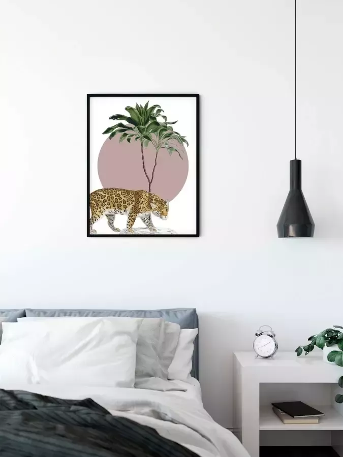 Komar Artprint Botanical Garden Jaguar Kinderkamer slaapkamer woonkamer (1 stuk) - Foto 4