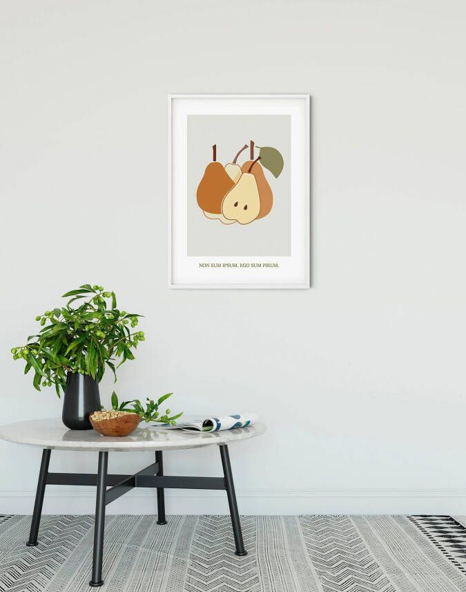 Komar Artprint Cultivated Pears Kinderkamer slaapkamer woonkamer (1 stuk) - Foto 4