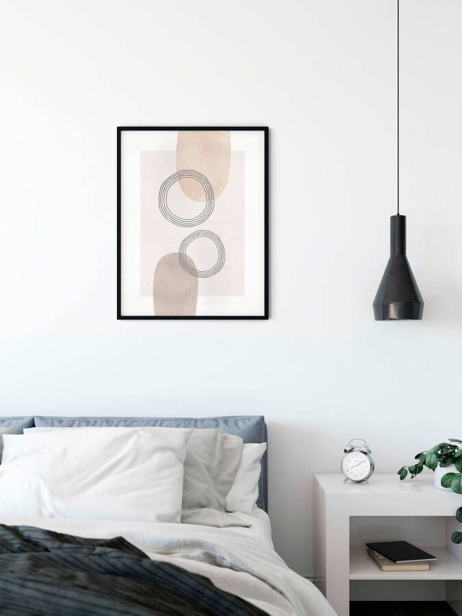 Komar Artprint Line Art Circles Kinderkamer slaapkamer woonkamer (1 stuk) - Foto 4