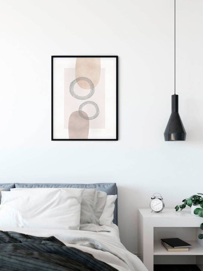 Komar Artprint Line Art Circles Kinderkamer slaapkamer woonkamer (1 stuk) - Foto 4