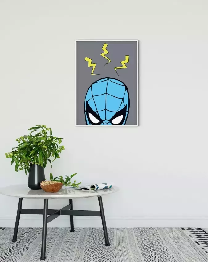 Komar Artprint Marvel PowerUp Spider-Man Sense Kinderkamer slaapkamer woonkamer (1 stuk) - Foto 4