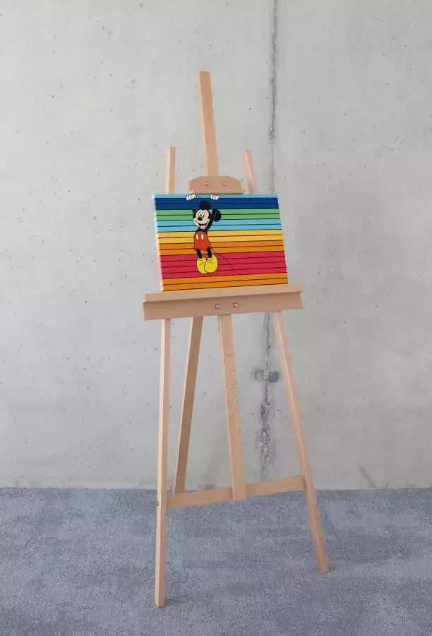 Komar Artprint op linnen Mickey Band of Color 30x40 cm (breedte x hoogte) artprint op spieraam (1 stuk) - Foto 3