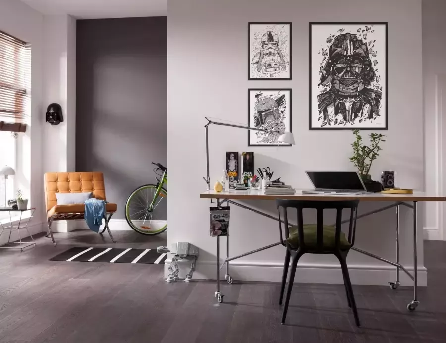 Komar Artprint Star Wars Boba Fett Drawing Kinderkamer slaapkamer woonkamer - Foto 2