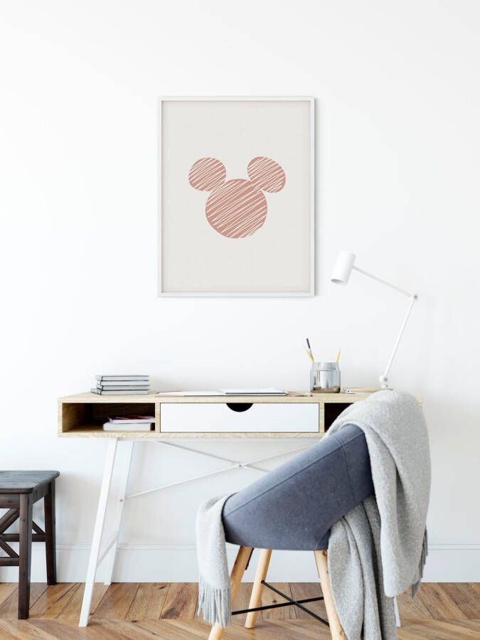 Komar Artprint Striped Mouse Kinderkamer slaapkamer woonkamer (1 stuk) - Foto 4