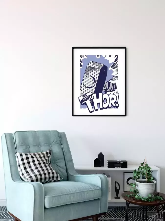 Komar Artprint Thor Mjölnir Kinderkamer slaapkamer woonkamer (1 stuk) - Foto 4