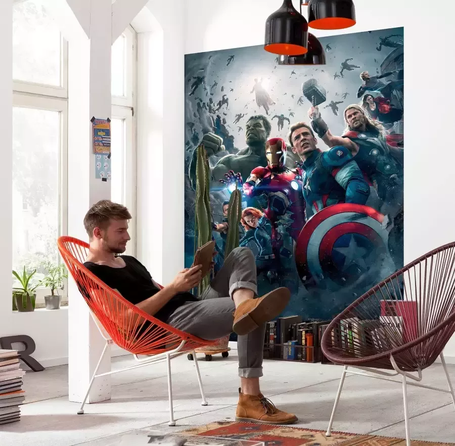Komar Fotobehang Avengers Age of Ultron Movie Poster (1 stuk)
