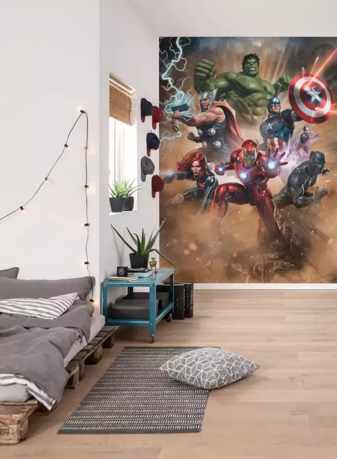 Komar Vliesbehang Avengers Superpower 200x280 cm (breedte x hoogte) - Foto 2