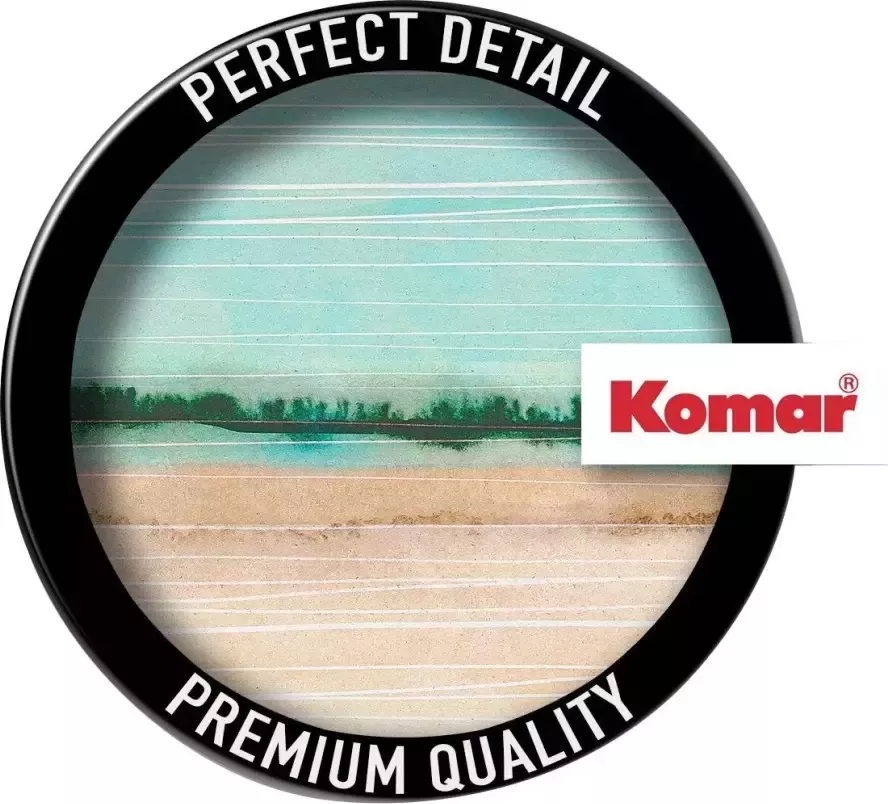 Komar Fotobehang Zelfklevend vlies Beachside Afmeting 125 x 125 cm (1 stuk) - Foto 1