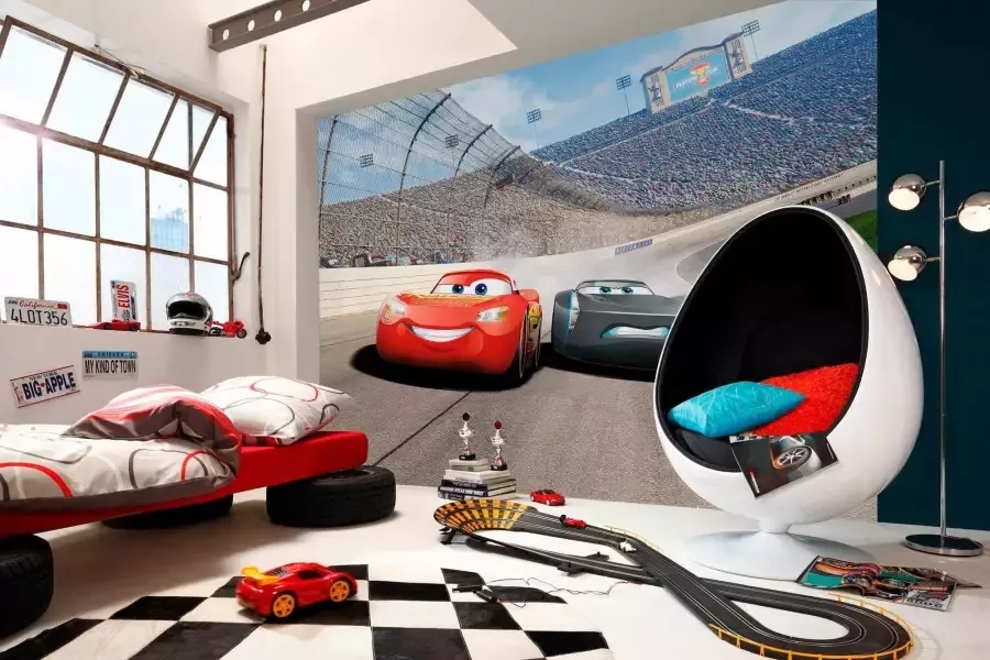 Komar Fotobehang Cars3 Curve Afmeting 368 x 254 cm (set) - Foto 3