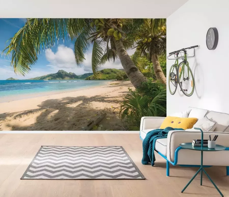 Komar Fotobehang Castaway 368x254 cm (breedte x hoogte) inclusief pasta (1 stuk)