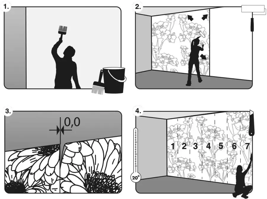 Komar Vliesbehang Digitale print vlies Everlasting Afmeting 350 x 250 cm (1 stuk) - Foto 4