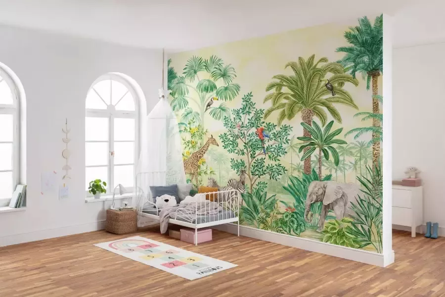 Komar Vliesbehang Jungle Adventure 350x280 cm (breedte x hoogte) - Foto 2