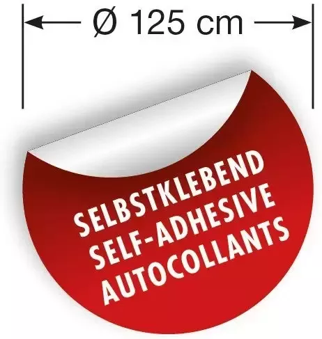 Komar Fotobehang Zelfklevend vlies Pink and Cream Roses Afmeting 125 x 125 cm (1 stuk) - Foto 5