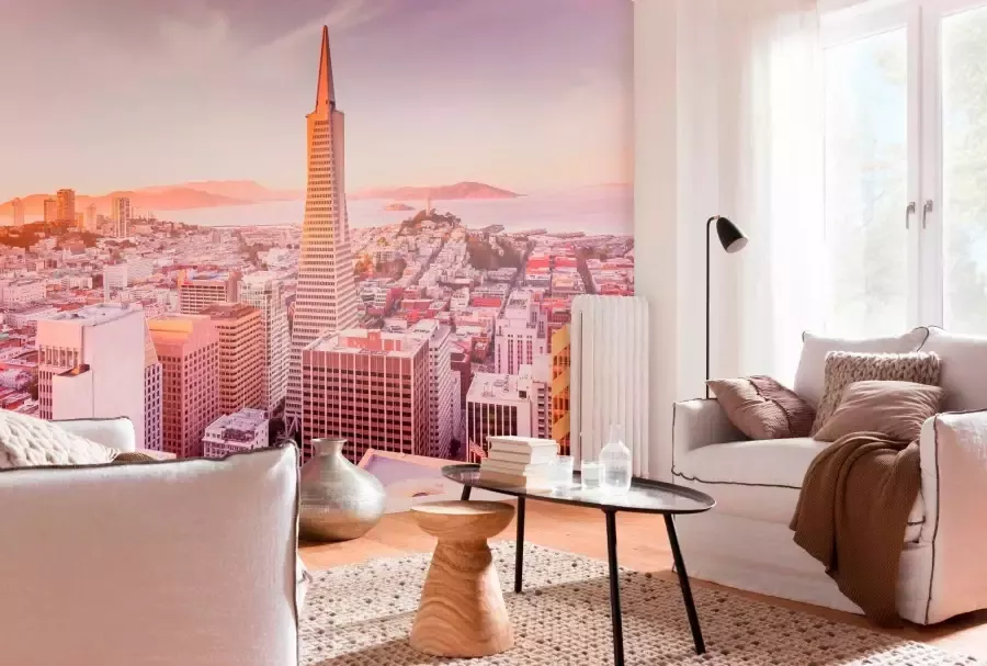 Komar Fotobehang San Francisco Morning Afmeting 368 x 254 cm (set) - Foto 2