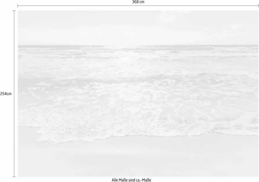 Komar Fotobehang Seaside 368x254 cm (breedte x hoogte) inclusief pasta (set) - Foto 2