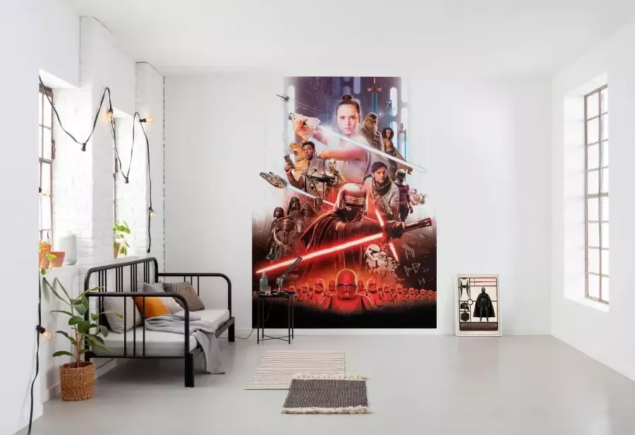 Komar Fotobehang Star Wars EP9 film poster Rey (set) - Foto 4