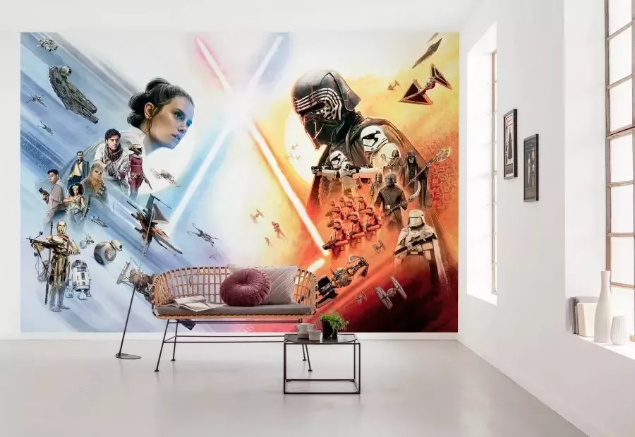 Komar Fotobehang Star Wars EP9 film poster wide 368x254 cm (breedte x hoogte) inclusief pasta (set) - Foto 4