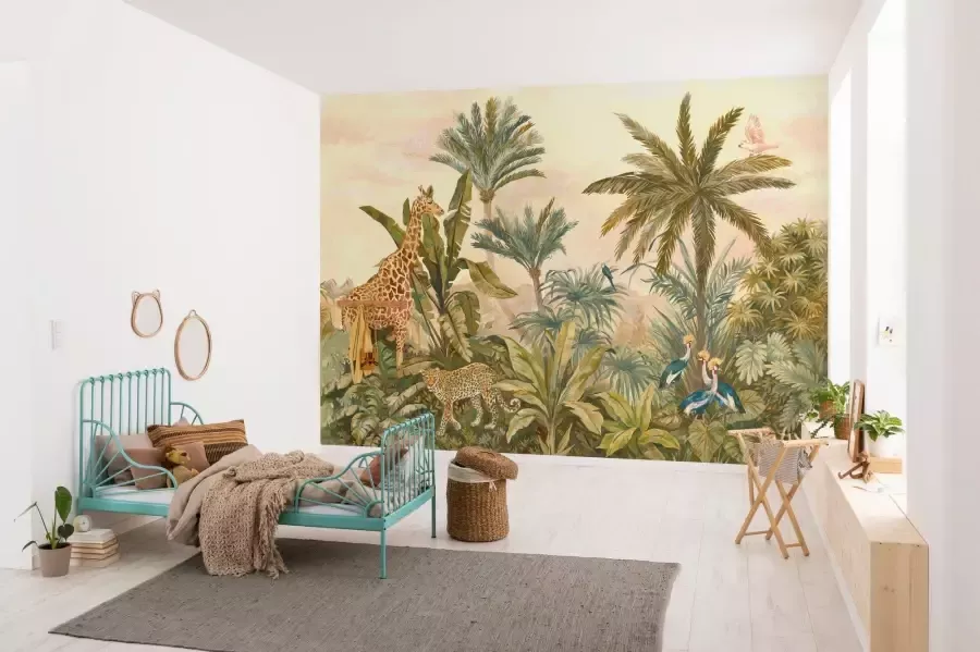 Komar Vliesbehang Digitale print vlies Tropical Vintage Garden Afmeting 400 x 280 cm - Foto 2