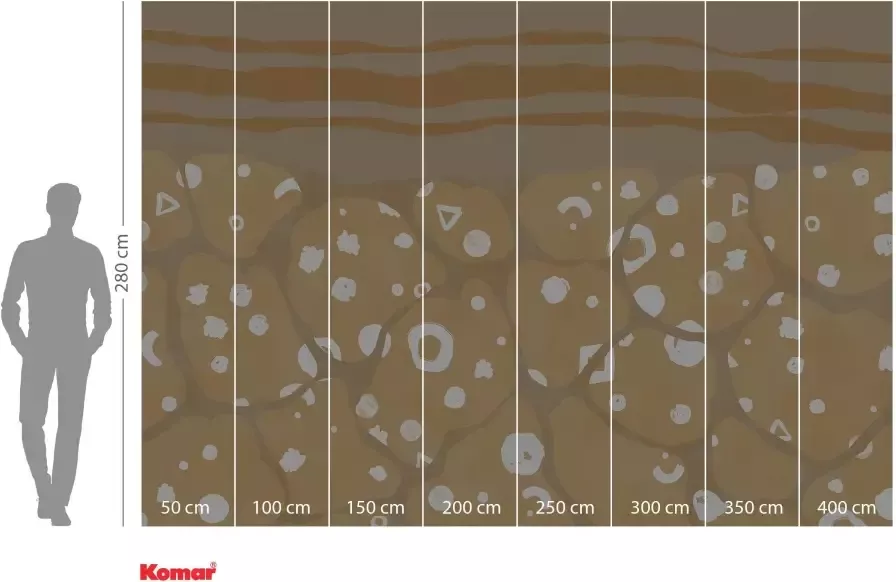 Komar Vliesbehang Vliestapete Subsoil 400x280 cm (breedte x hoogte) - Foto 3