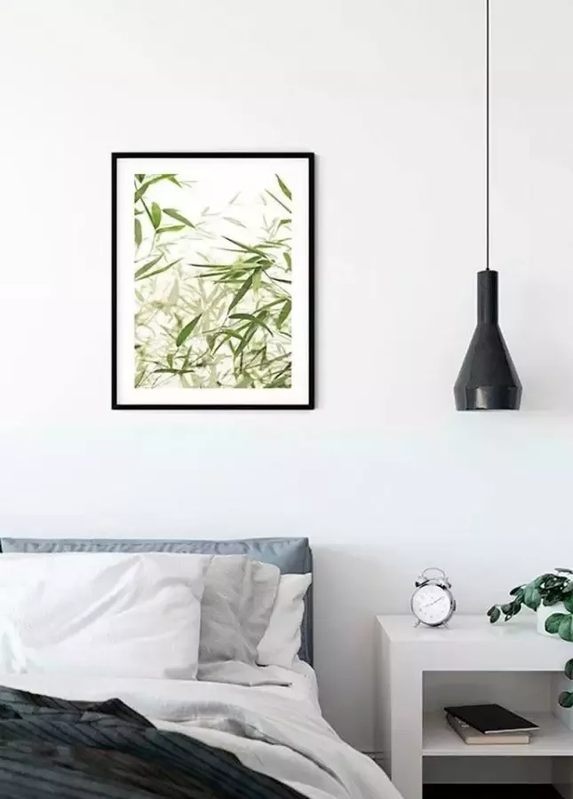 Komar Poster Bamboe Leaves Kinderkamer slaapkamer woonkamer - Foto 4