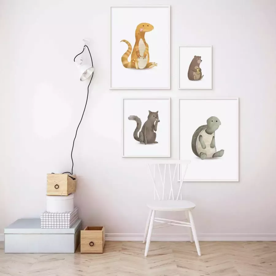 Komar Poster Cute animal CAT Kinderkamer slaapkamer woonkamer - Foto 1
