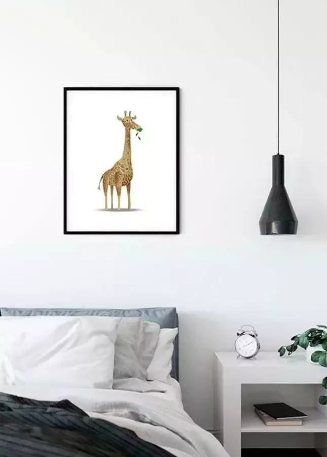 Komar Poster Cute animal giraf Kinderkamer slaapkamer woonkamer - Foto 5