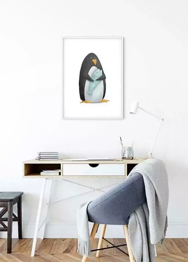 Komar Poster Cute animal Penguin Kinderkamer slaapkamer woonkamer - Foto 4