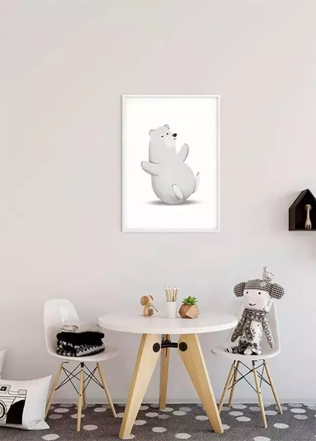 Komar Poster Cute animal polair Bear Kinderkamer slaapkamer woonkamer