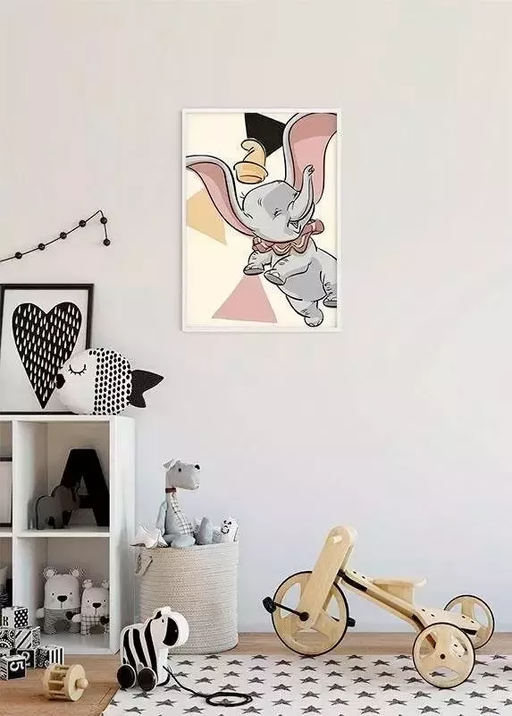 Komar Wanddecoratie Dumbo Angles Wanddecoratie voor de kinderkamer zonder lijst (1 stuk) - Foto 4