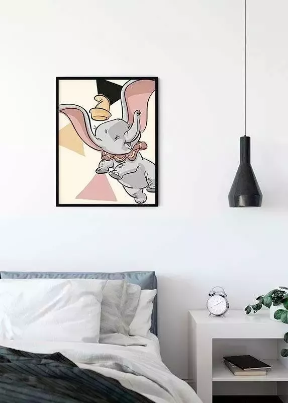 Komar Wanddecoratie Dumbo Angles Wanddecoratie voor de kinderkamer zonder lijst (1 stuk) - Foto 5