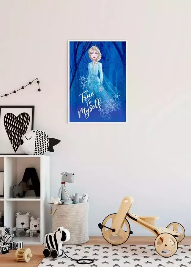 Komar Poster Frozen 2 Elsa true to myself Kinderkamer slaapkamer woonkamer - Foto 3