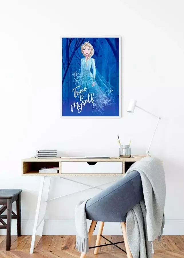 Komar Poster Frozen 2 Elsa true to myself Kinderkamer slaapkamer woonkamer - Foto 4