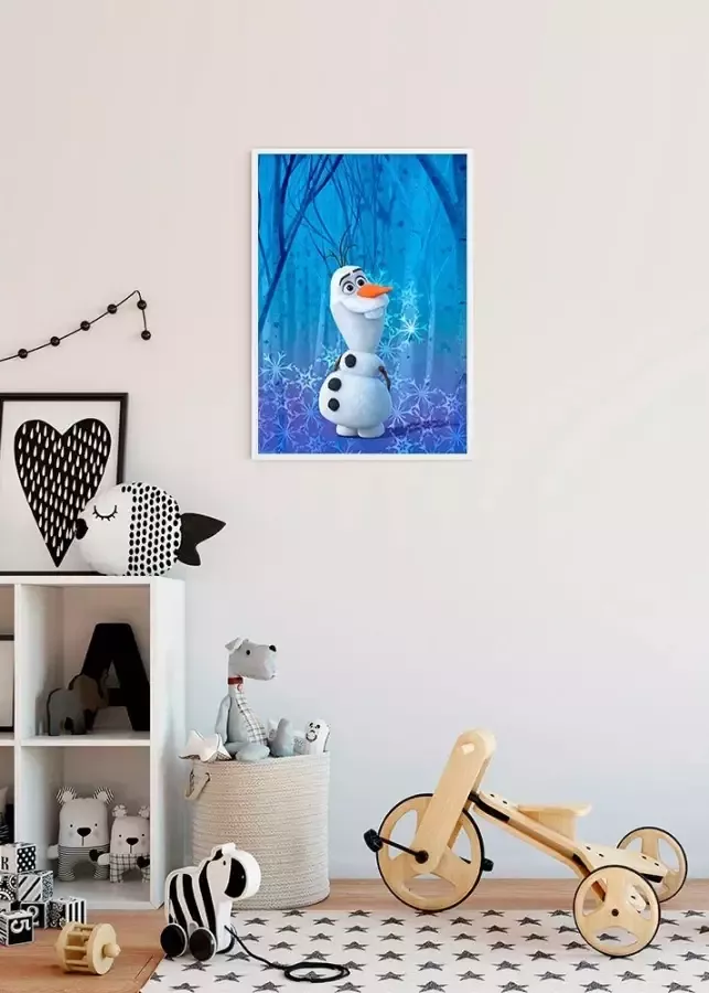 Komar Poster Frozen Olaf crystal Kinderkamer slaapkamer woonkamer - Foto 3