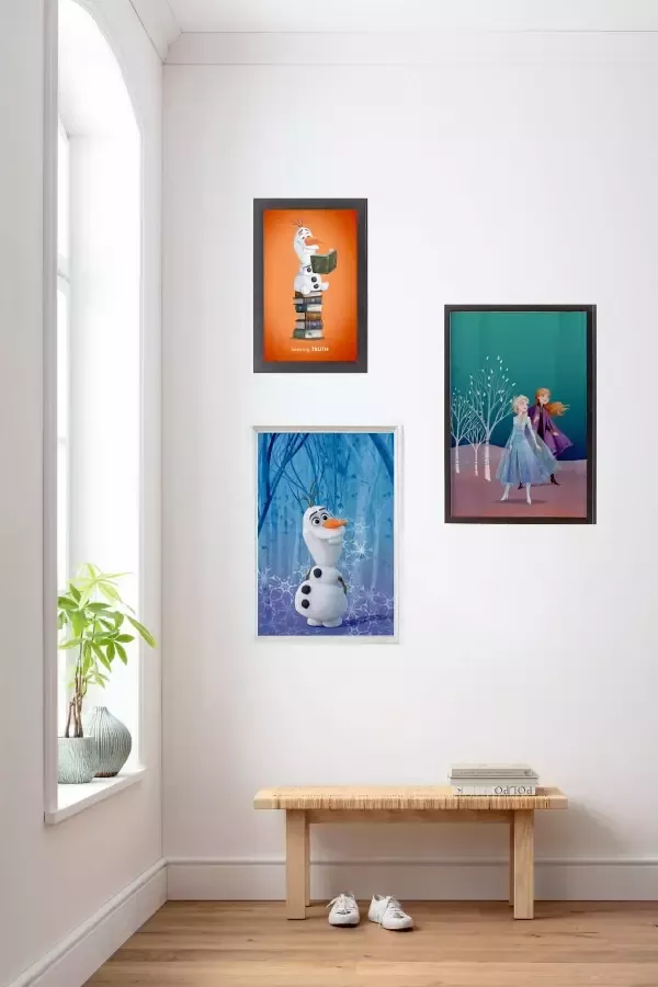 Komar Poster Frozen Olaf crystal Kinderkamer slaapkamer woonkamer - Foto 4