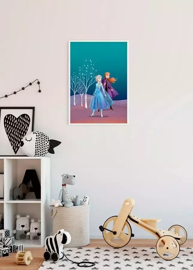 Komar Poster Frozen Sisters Kinderkamer slaapkamer woonkamer - Foto 2